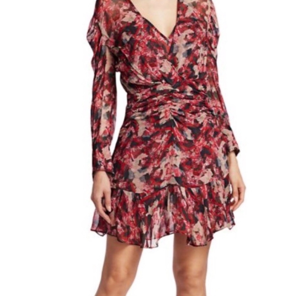 IRO Multicolor Long Sleeve Dress